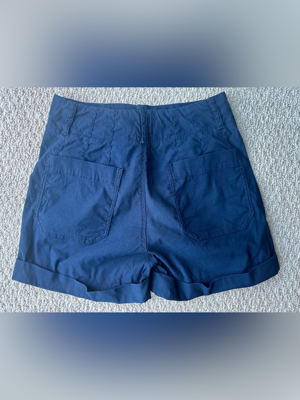 Anthroplogie Maeve Navy Colette Shorts in size 26 - Picture 5 of 5